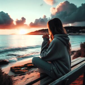 woman in prayer 